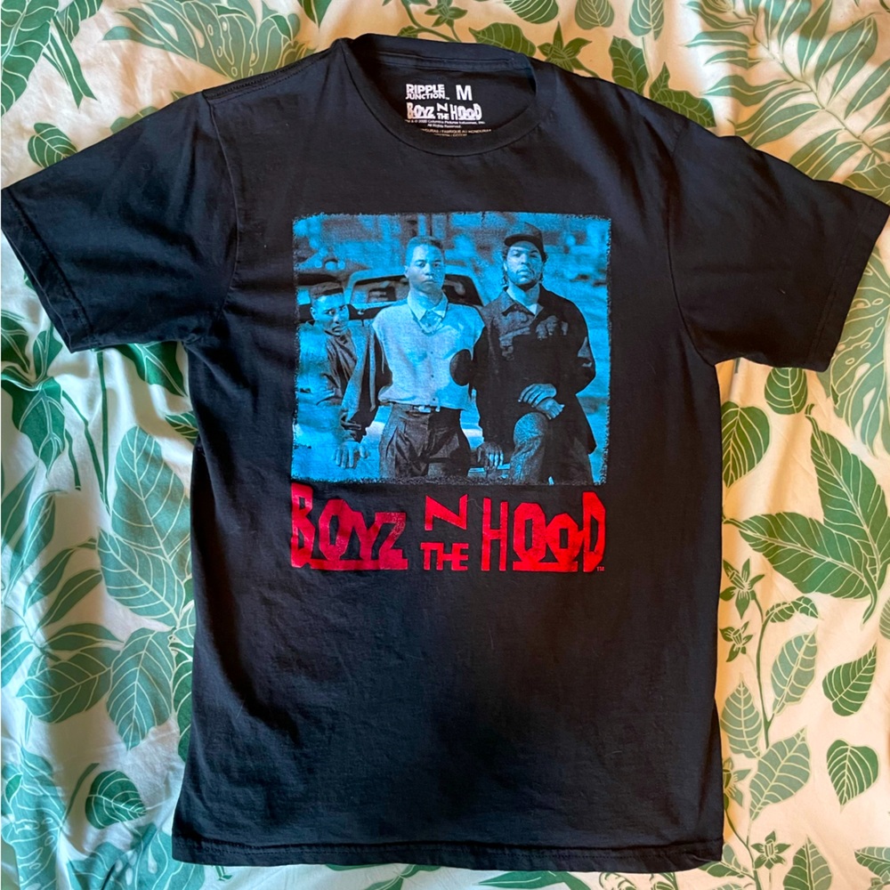 Unisex Boyz N The Hood Graphic Black T-Shirt (100% Cotton)